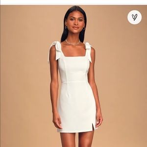 Lulus White Mini Dress